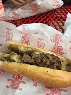 Pat's King of Steaks (one more before we go today!).