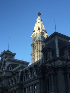 City Hall: The largest municipal building in the country (bigger than the U.S. Capitol) and the tallest masonry building in the world.